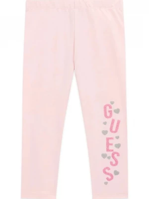 Obrázek produktu Guess legíny dětské bavlněné s elastanem růžová