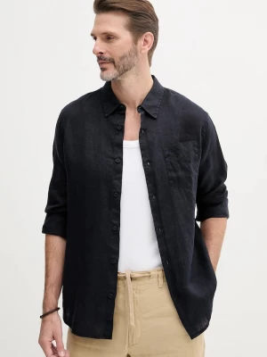 Obrázek produktu Guess Lněná košile Guess NAPA námořnická modř