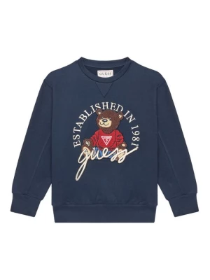 Obrázek produktu Guess Mikina H5YJ00 KAX74 Tmavomodrá Oversize