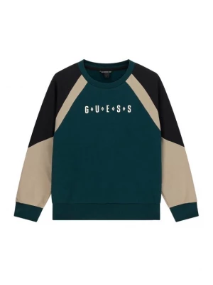 Obrázek produktu Guess Mikina L6BQ02 K5917 Tmavě zelená Oversize