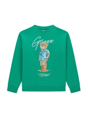 Obrázek produktu Guess Mikina L6GQ04 KA6R4 Zelená Regular Fit