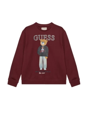 Obrázek produktu Guess Mikina L6YQ07 K4049 Bordó Regular Fit