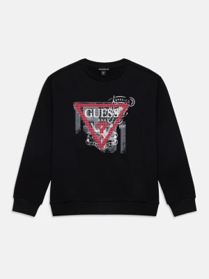 Obrázek produktu GUESS Mikina tmavě šedá / červená / černá / bílá