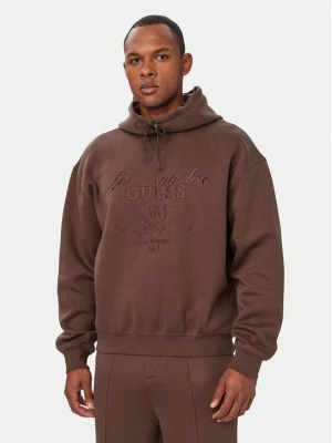 Obrázek produktu Guess Mikina Z6YQ21 K4991 Tmavě hnědá Regular Fit