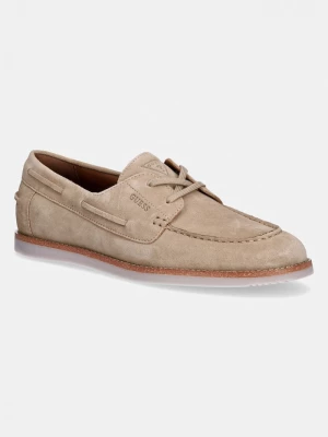 Obrázek produktu Guess mokasíny pánské semišové OPPERNE béžová