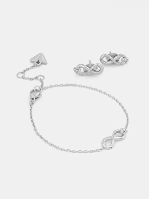 Obrázek produktu Guess Náramek a náušnice Guess LOVE BITES stříbrná