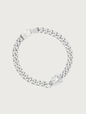 Obrázek produktu Guess náramek pánský z nerezové oceli PANTHER stříbrná