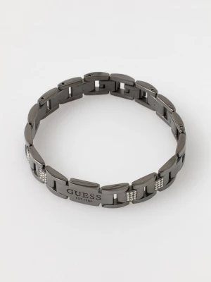 Obrázek produktu Guess náramek pánský z nerezové oceli s krystalem černá
