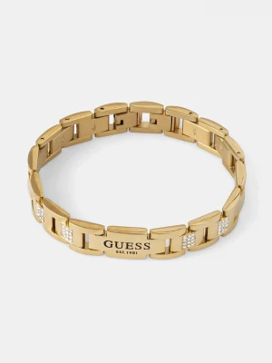 Obrázek produktu Guess náramek pánský z nerezové oceli s krystalem zlatá
