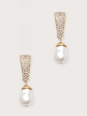 Obrázek produktu Guess náušnice dámské PEARLY zlatá
