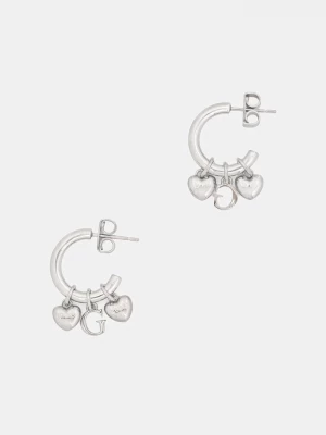 Obrázek produktu Guess náušnice dámské z nerezové oceli G TALISMAN stříbrná