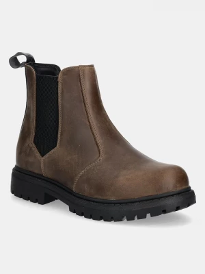 Obrázek produktu Guess Nubukové kotníkové boty Guess SIDNEY BEATLES hnědá