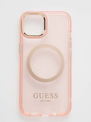 Obrázek produktu Guess Obal na telefon iPhone 14 6, 1" růžová