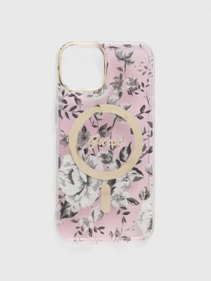 Obrázek produktu Guess Obal na telefon Guess iPhone 14 6.1" růžová