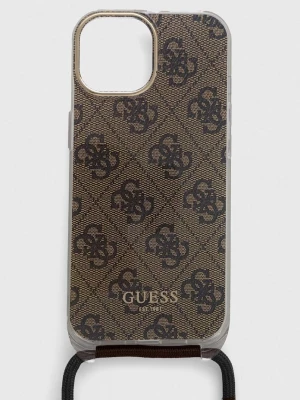 Obrázek produktu Guess Obal na telefon Guess iPhone 15 / 14 / 13 6.1" béžová