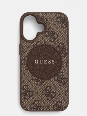 Obrázek produktu Guess Obal na telefon Guess iPhone 16 hnědá