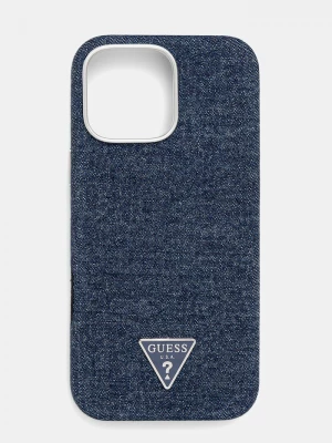 Obrázek produktu Guess Obal na telefon Guess iPhone 16 Pro Max modrá