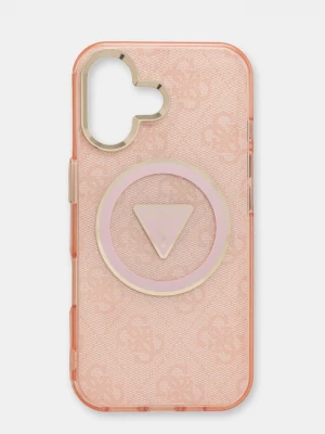 Obrázek produktu Guess Obal na telefon Guess iPhone 16 růžová
