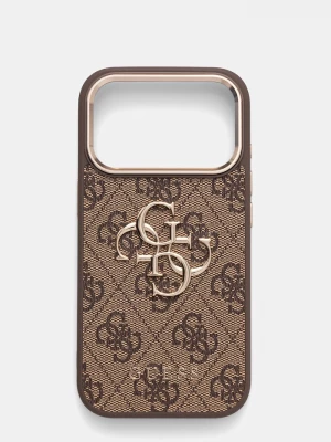 Obrázek produktu Guess Obal na telefon Guess iPhone 17 Pro hnědá