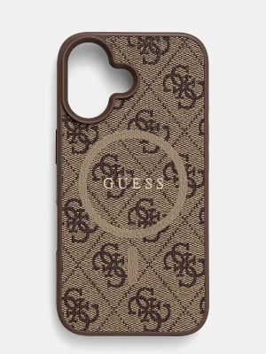 Obrázek produktu Guess Obal na telefon iPhone 16 6.1 hnědá