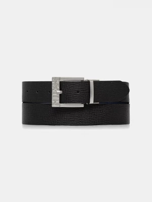 Obrázek produktu Guess Oboustranný kožený pásek Guess černá