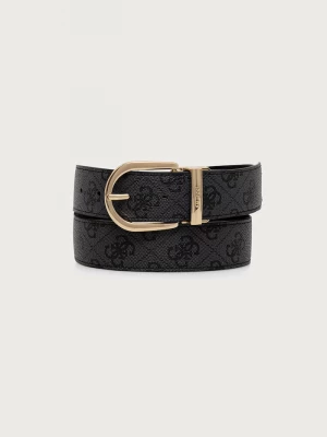 Obrázek produktu Guess oboustranný pásek dámský YVONNE černá