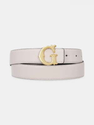 Obrázek produktu Guess oboustranný pásek dámský z imitace kůže béžová