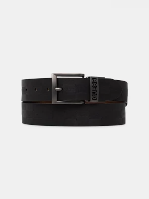 Obrázek produktu Guess oboustranný pásek pánský kožený černá