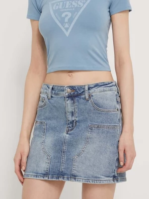 Obrázek produktu Guess Originals Džínová sukně Guess Originals modrá