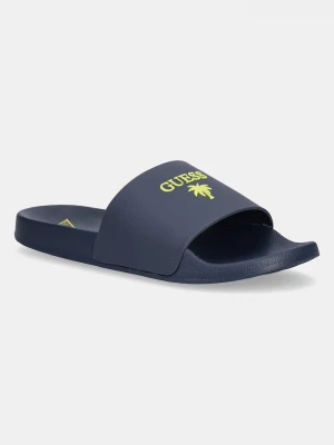 Obrázek produktu Guess Pantofle SLIDES PALMA námořnická modř