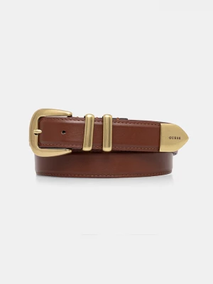 Obrázek produktu Guess pásek dámský kožený hnědá