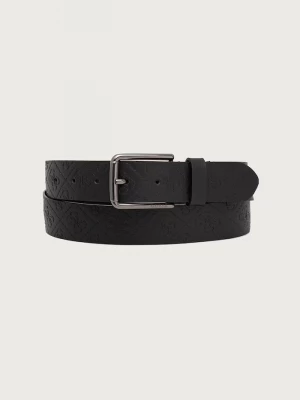Obrázek produktu Guess pásek pánský kožený černá