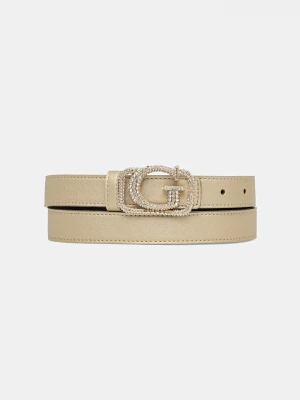Obrázek produktu Guess pásek z imitace kůže ZALINA zlatá