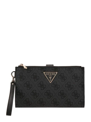 Obrázek produktu GUESS Peněženka 'LAUREL II SLG DBL ZIP ORGNZR' šedá / černá