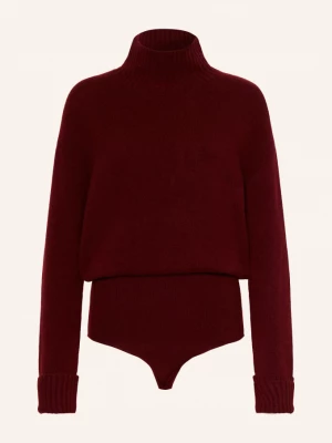 Obrázek produktu Guess Pletený Body S Kašmírem tmavě červená