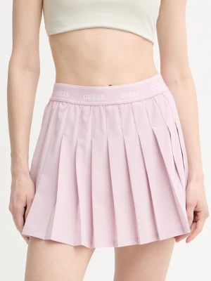 Obrázek produktu Guess plisovaná sukně SELENE růžová