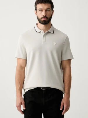 Obrázek produktu Guess polo pánské bavlnou béžová