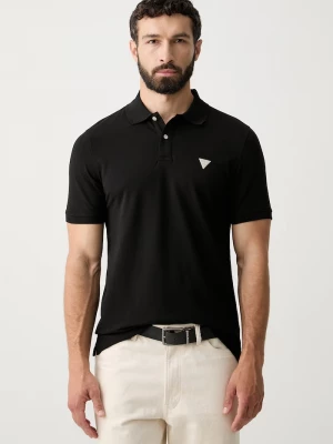 Obrázek produktu Guess polo pánské bavlnou černá