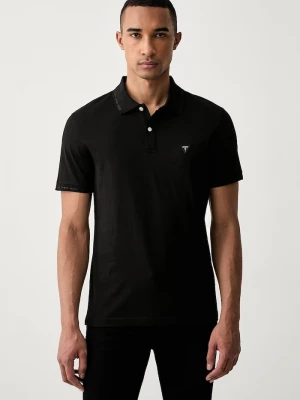 Obrázek produktu Guess polo pánské bavlnou černá