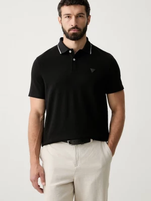 Obrázek produktu Guess polo pánské s bavlnou černá