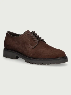 Obrázek produktu Guess Polobotky pánské semišové BRYNDON hnědá