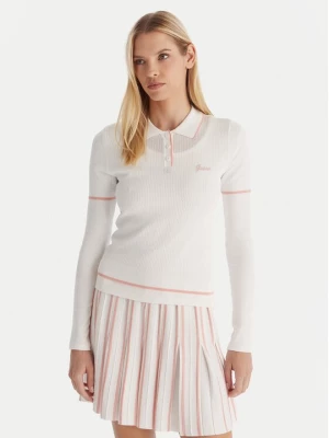 Obrázek produktu Guess Polokošile V5GP00Z3D60 Bílá Slim Fit