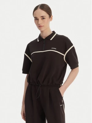 Obrázek produktu Guess Polokošile V6GP01 K2945 Hnědá Oversize