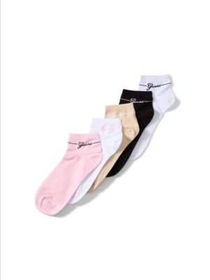Obrázek produktu GUESS Ponožky písková / růžová / černá / bílá
