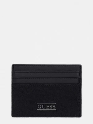 Obrázek produktu Guess pouzdro na karty pánské kožené BOSTON černá