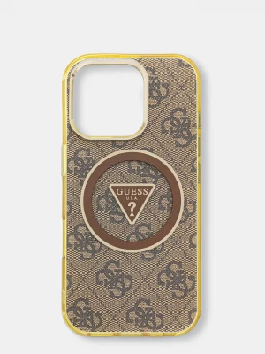 Obrázek produktu Guess pouzdro na telefon iPhone 16 Pro hnědá