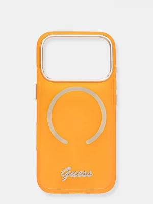Obrázek produktu Guess pouzdro na telefon iPhone 17 Pro oranžová