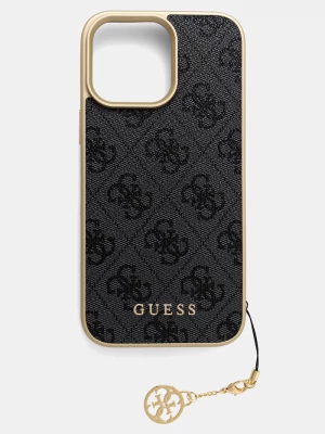Obrázek produktu Guess pouzdro na telefon z imitace kůže iPhone 16 Pro Max námořnická modř