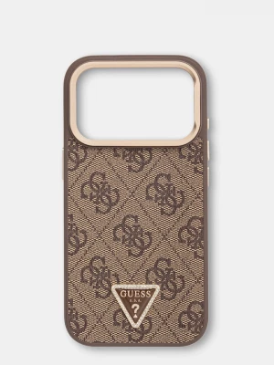 Obrázek produktu Guess pouzdro na telefon z imitace kůže iPhone 17 Pro hnědá