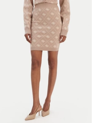 Obrázek produktu Guess Pouzdrová sukně W4BD0S Z3JD2 Béžová Regular Fit